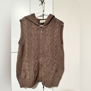 Sonoma hooded sweater vest